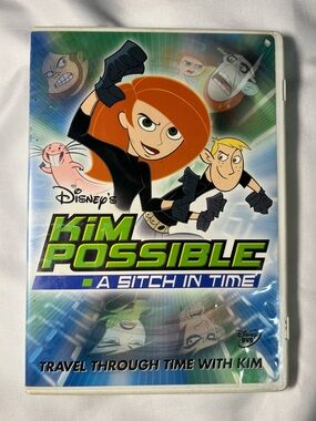 Kim Possible A Sitch in Time DVD 2004 Disney Channel Y2K Movie
